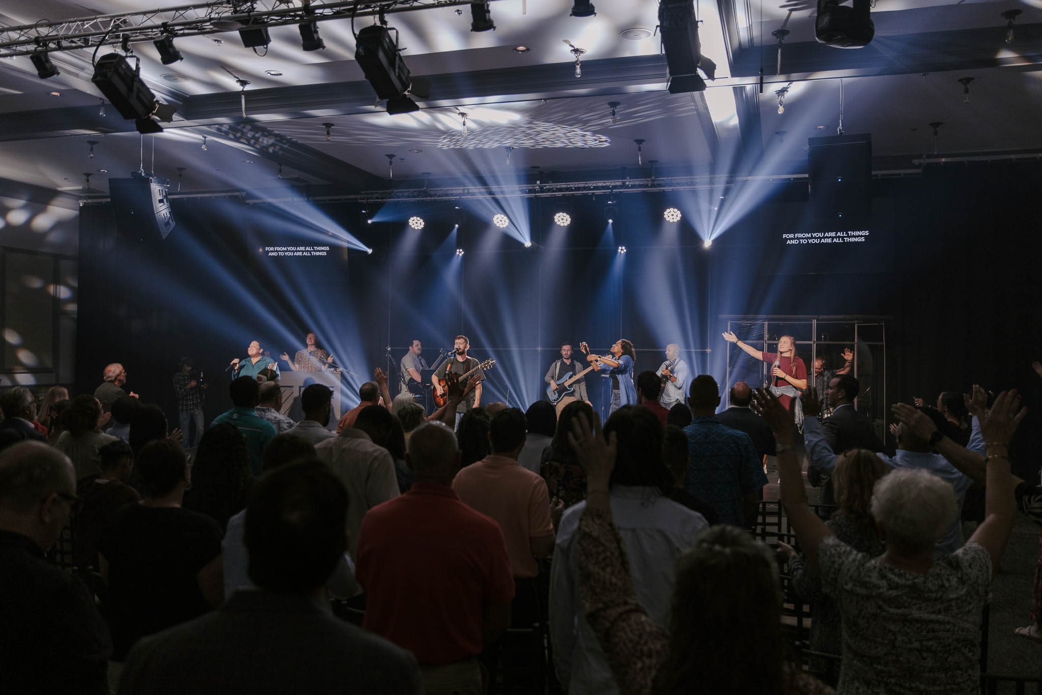 Live Church Worship Service Production